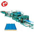 Roll forming machine for roof tile sandwich panel